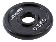 Блин Starfit BB-204 для штанги 0.75 кг черный