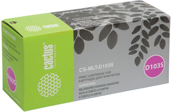 Картридж для принтера и МФУ Cactus CS-D103S Black