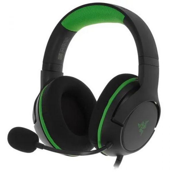 Проводная гарнитура Razer Kaira X черный/зеленый